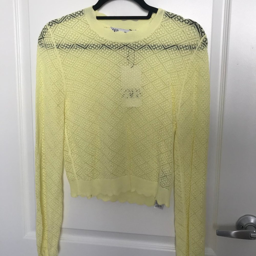 Zara Lace Sweater